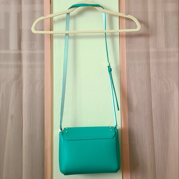 Kate Spade Sanders Place Avva Studded Crossbody in Lizard Green - Picture 4 of 8